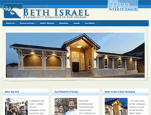 Tablet Screenshot of bethisraelnola.com